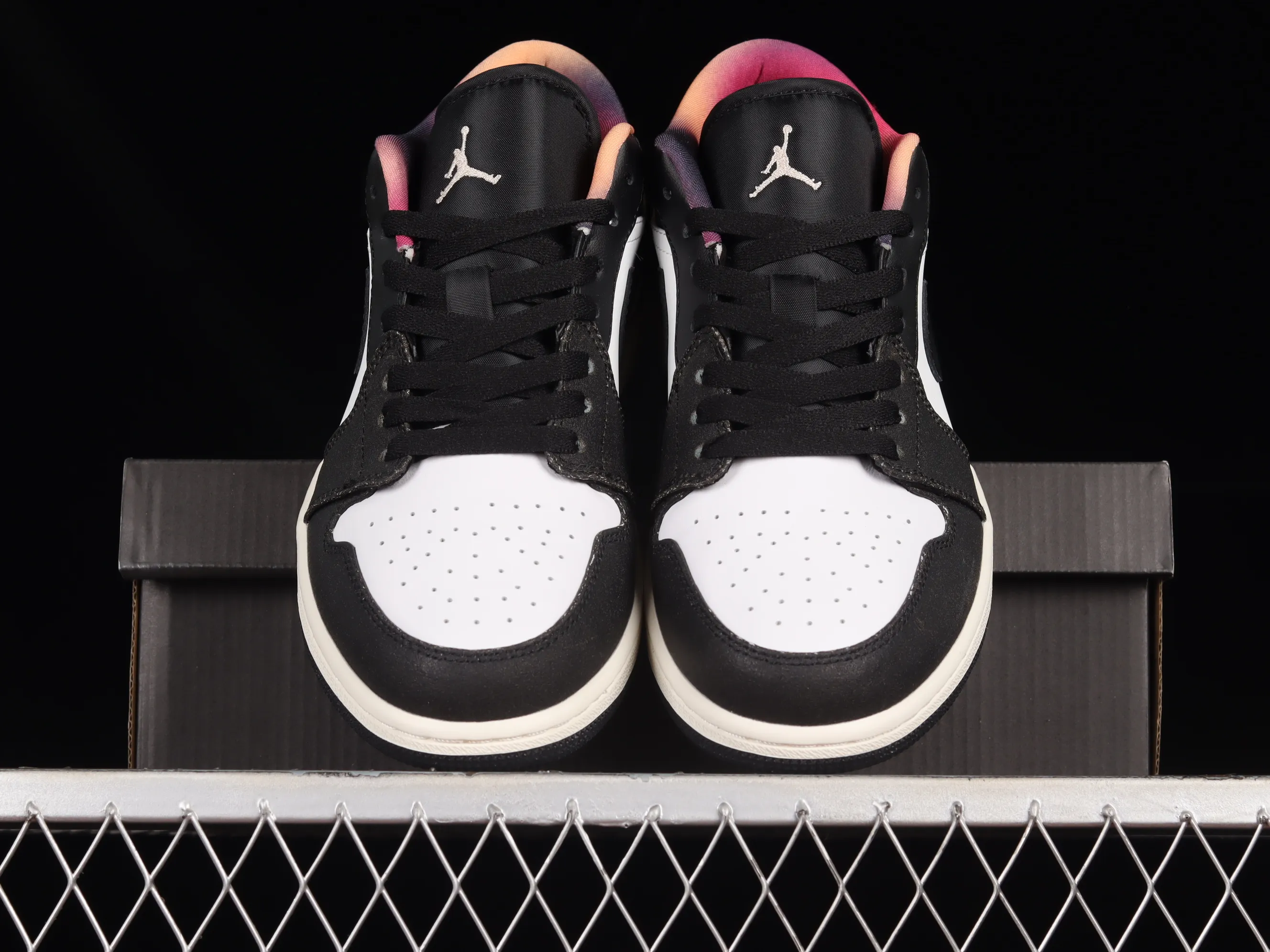 All categories Air Jordan Jordan series basketball shoes Air Jordan 1 Low Z version Air Jordan Retro 1 Low "Electric Green" AJ1 Joe 1 matte black and white cultural and leisure sports sneakers DQ8422-001